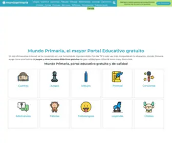 Mundoprimaria.com(Mundo Primaria ®) Screenshot