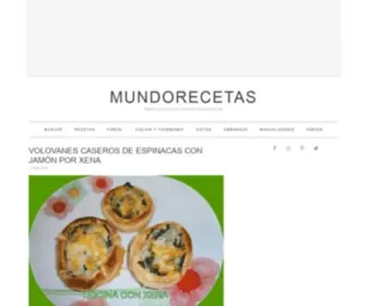 Mundorecetas.com(Recetas de cocina sencillas y paso a paso) Screenshot