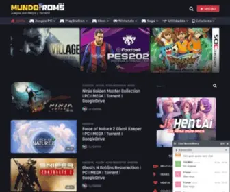 Mundoroms.net(Juegos por Mega y Torrent) Screenshot