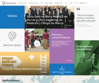 Mundosano.org(Mundo Sano) Screenshot