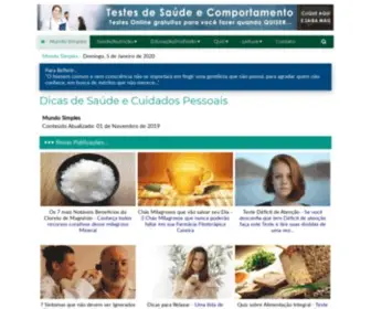 Mundosimples.com.br(Dicas de Saúde) Screenshot