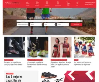 Mundotraining.com(Comparador de zapatillas entrenamiento y material para fitness) Screenshot