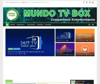 MundotvBox.com(Mundo TV Box) Screenshot