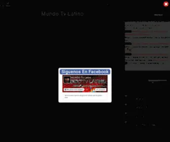 Mundotvlatino.net(Mundo Tv Latino) Screenshot