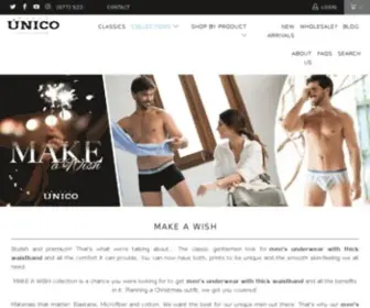 Mundounicostore.com(Mundo Unico Men Classics & Premium Underwear) Screenshot