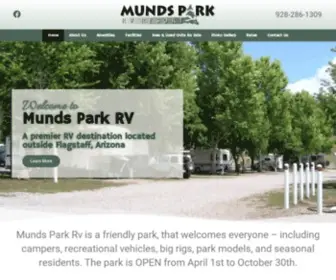 Mundsparkrv.com(Munds Park Rv) Screenshot