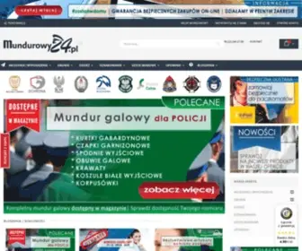 Mundurowy24.pl(Sklep mundurowy) Screenshot