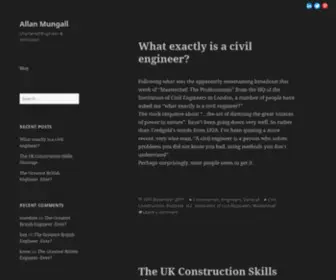 Mungall.co.uk(Chartered Engineer & Arbitrator) Screenshot