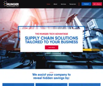 Munger-Tech.com(Munger Technologies LLC) Screenshot