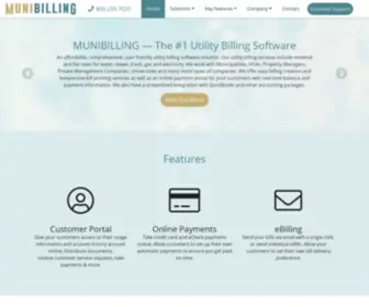 Munibilling.com(Utility billing) Screenshot