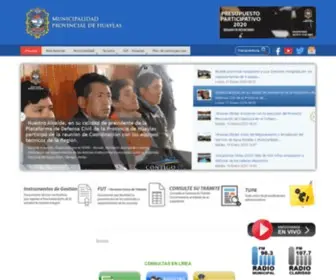 Municaraz.gob.pe(Caraz) Screenshot