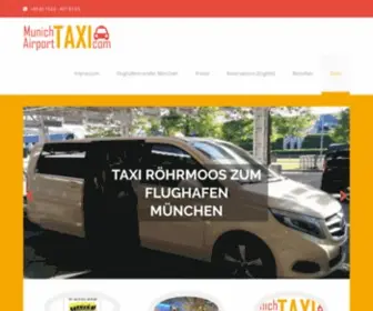 Munich-Airport-Taxi.com(Taxi München Flughafen (MUC) buchen) Screenshot