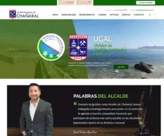 Munichanaral.cl(Municipalidad de Chañaral) Screenshot