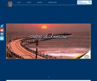 Munichiclayo.gob.pe(Municipalidad Provincial de Chiclayo) Screenshot