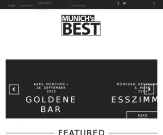 Munichs-Best.com(Munichs Best) Screenshot