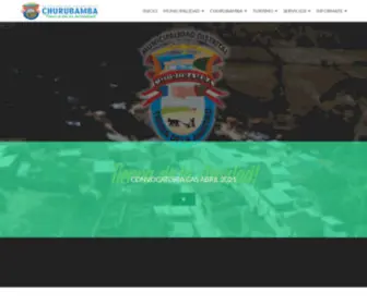 Munichurubamba.gob.pe(MUNICIPALIDAD DISTRITAL DE CHURUBAMBA) Screenshot