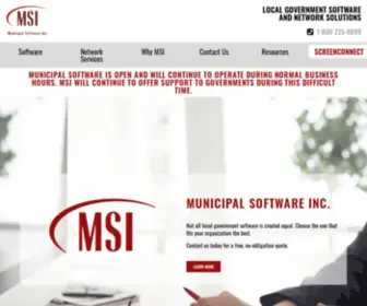 Municipal-Software.com(Municipal Software) Screenshot