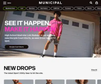 Municipal.com(MUNICIPAL Sport Utility Gear) Screenshot