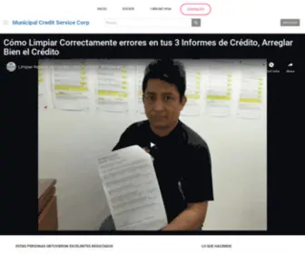 Municipalcs.com(Municipal Credit Service Corp) Screenshot