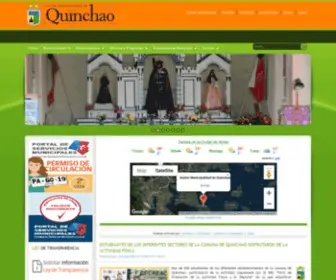 Municipalidadquinchao.cl(Bienvenidos a la Ilustre Municipalidad de Quinchao) Screenshot