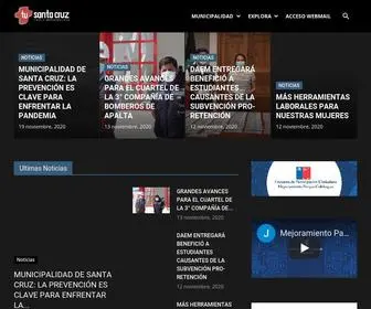 Municipalidadsantacruz.cl(Tu Santa Cruz) Screenshot