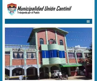 Municipalidadunioncantinil.com(Municipalidad) Screenshot