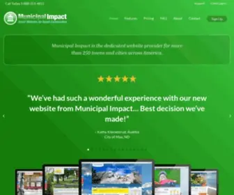 Municipalimpact.com(Municipal Impact) Screenshot