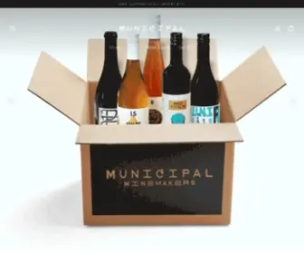 Municipalwinemakers.com(Municipal Winemakers) Screenshot