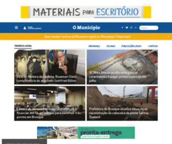 Municipiomais.com.br(O Município) Screenshot