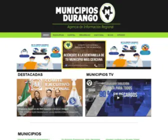 Municipiosdurango.com(Municipios Durango) Screenshot