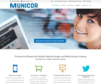 Municor.co.za(Responsive Website Design Responsive Website Design) Screenshot