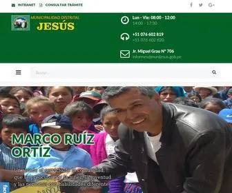 Munijesus.gob.pe(Municipalidad de Jes) Screenshot