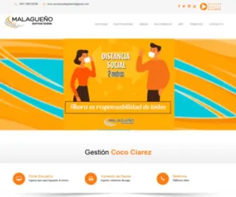 Munimlgo.com.ar(Municipalidad de Malagueño) Screenshot