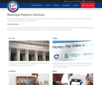 Munipaysol.com(Municipal Payment Solutions) Screenshot