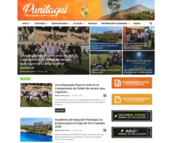 Munipunitaqui.cl(Municipalidad de Punitaqui) Screenshot