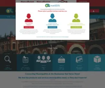 Muniserv.ca(Municipalities) Screenshot