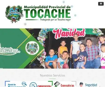 Munitocache.gob.pe(Municipalidad Provincial de Tocache) Screenshot