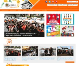 Munivaldivia.cl(Municipalidad de Valdivia) Screenshot