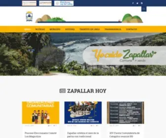 Munizapallar.cl(Otro sitio realizado con WordPress) Screenshot