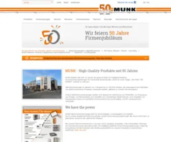 Munk.de( MUNK GmbH) Screenshot