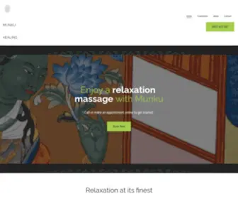 Munkuhealing.com.au(Munku Relaxation Massage) Screenshot