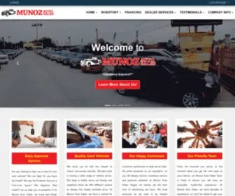 Munozautosaleshouston.com(Munoz Auto Sales) Screenshot