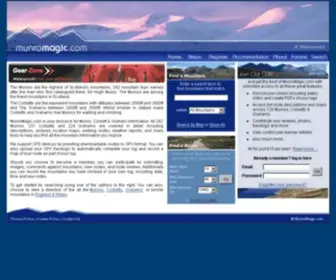 Munromagic.com(The Munros & The Corbetts) Screenshot