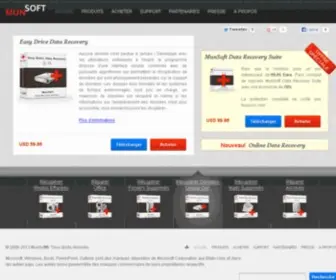 Munsoft.fr(Récupération de données) Screenshot