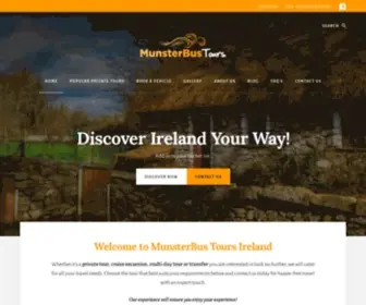 Munsterbus.com(Private Tours Ireland) Screenshot