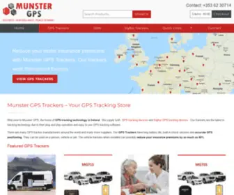 Munstergps.ie(GPS Trackers Ireland for all your GPS tracking devices) Screenshot