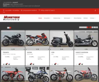 Munsters-Motoren.nl(Munsters motoren) Screenshot