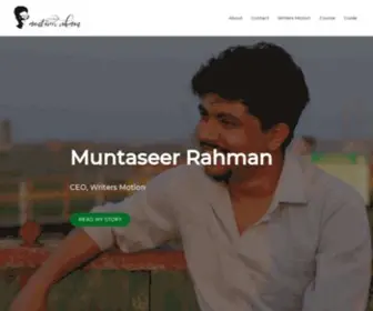 Muntaseerrahman.com(A Digital Nomad) Screenshot