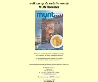 Muntkoerier.com(MUNTkoerier) Screenshot