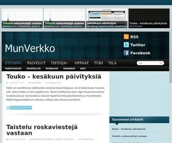 Munverkko.com(Ilmaisia palveluita jo vuodesta 2007) Screenshot